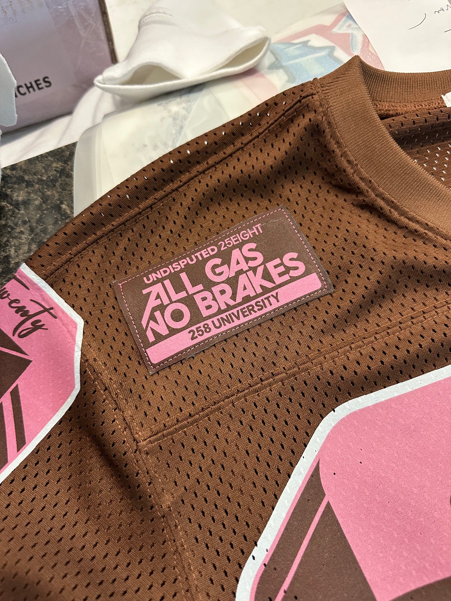 ALL GAS NO BRAKES 25/8 JERSEY