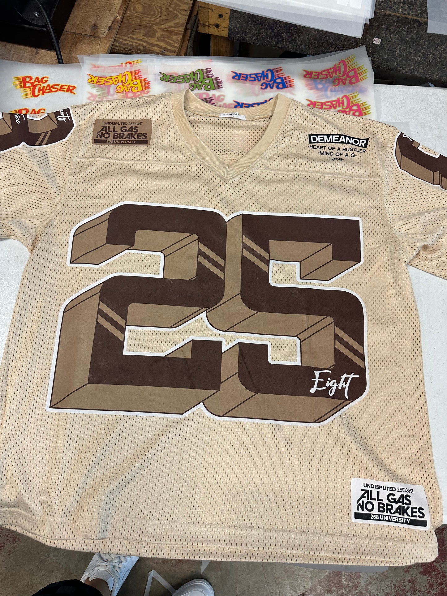ALL GAS NO BRAKES 258 JERSEY